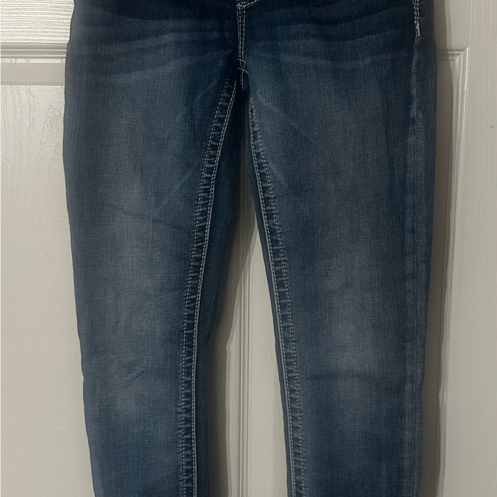 Miss Me Dark Blue Skinny Jeans
